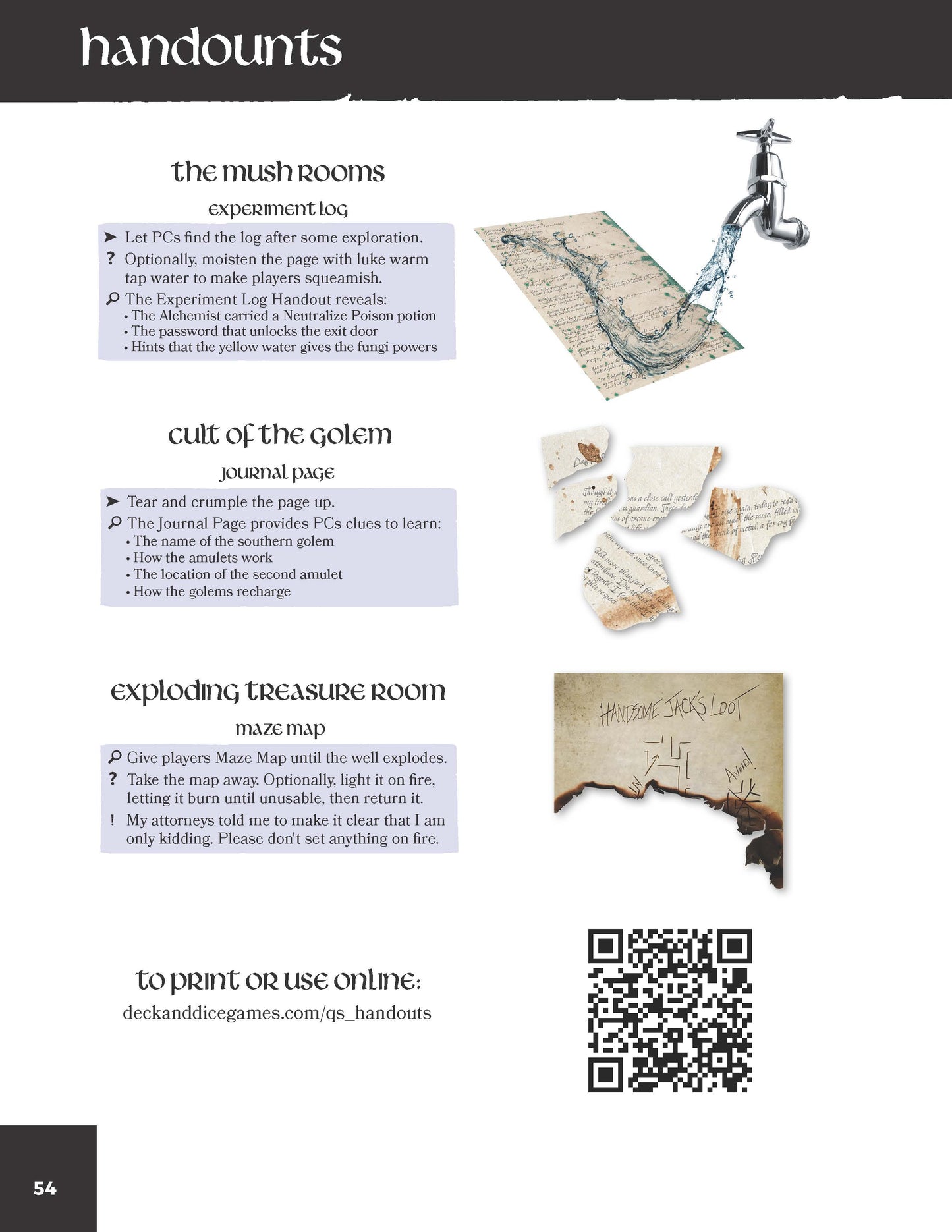 QuarterShots: Lairs & Labyrinths + PDF