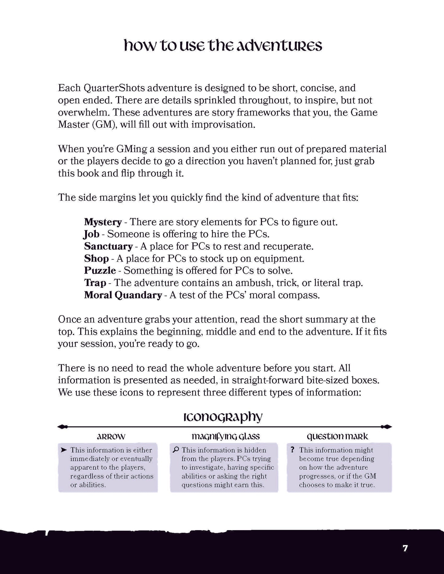 QuarterShots: Roads & Ruins PDF