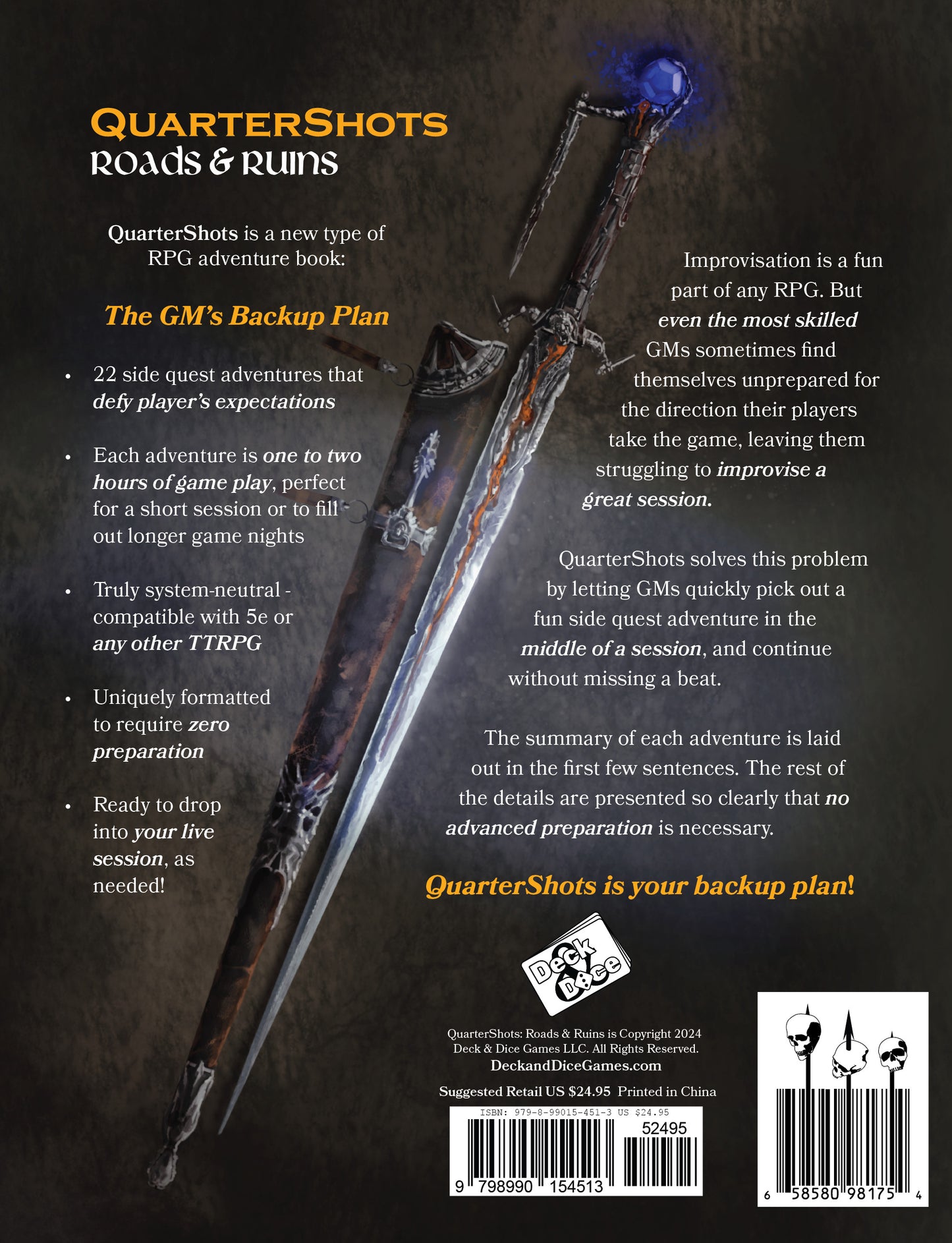 QuarterShots: Roads & Ruins digital PDF only