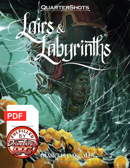 QuarterShots: Lairs & Labyrinths PDF