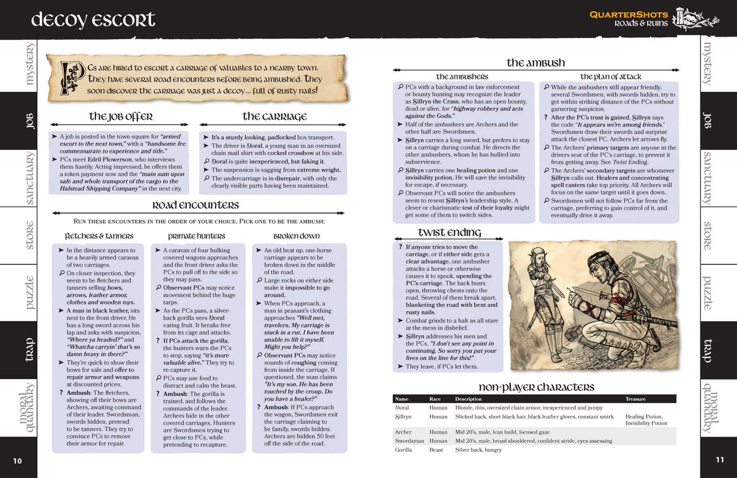 QuarterShots: Roads & Ruins PDF