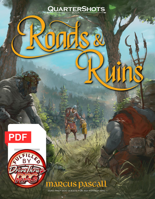 QuarterShots: Roads & Ruins PDF