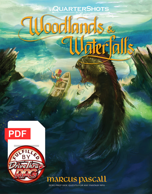 QuarterShots: Woodlands & Waterfalls PDF