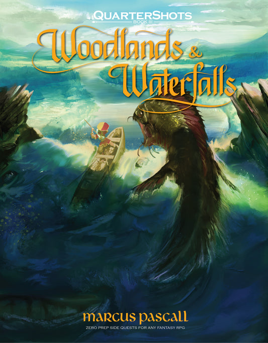 QuarterShots: Woodlands & Waterfalls + PDF