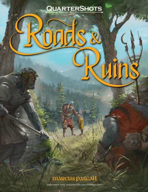 QuarterShots: Roads & Ruins + PDF